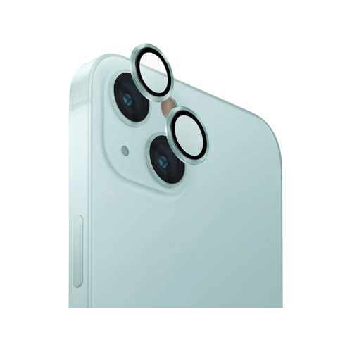 UNIQ OPTIX IPHONE (2023) 6.1 / 6.7 ALUMINIUM CAMERA LENS PROTECTOR - COOL MINT (MINT)