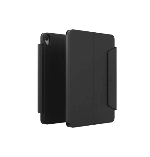UNIQ ROVUS SNAPMOUNT MAGNETIC 360 ROTATING DETACHABLE CASE FOR IPAD (A16/10TH GEN) - DALLAS BLACK (DALLAS BLACK)