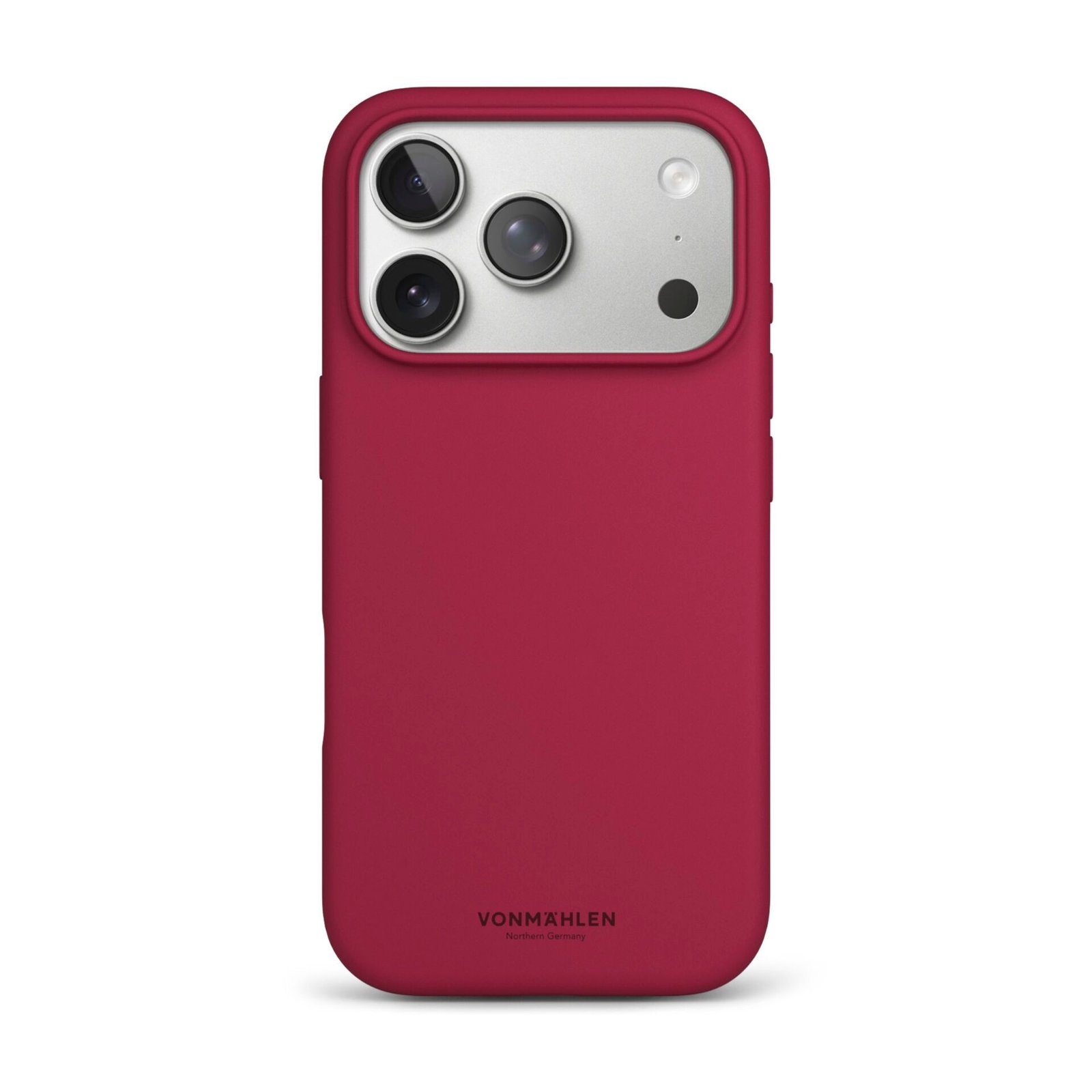 Vonmaehlen Soft Silicone Case_iPhone 17 Pro Max_Dark Red