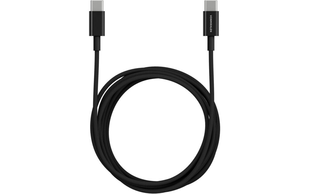 Vonmaehlen USB-C to USB-C Cable_60W / 2m_Black