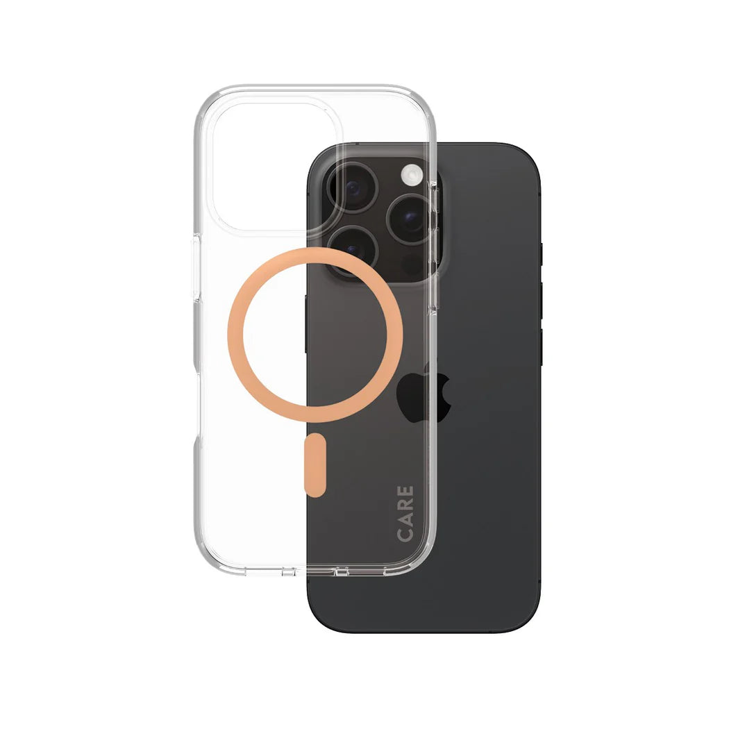 CARE Flagship Peachy w. MagSafe iPhone 16 Pro case