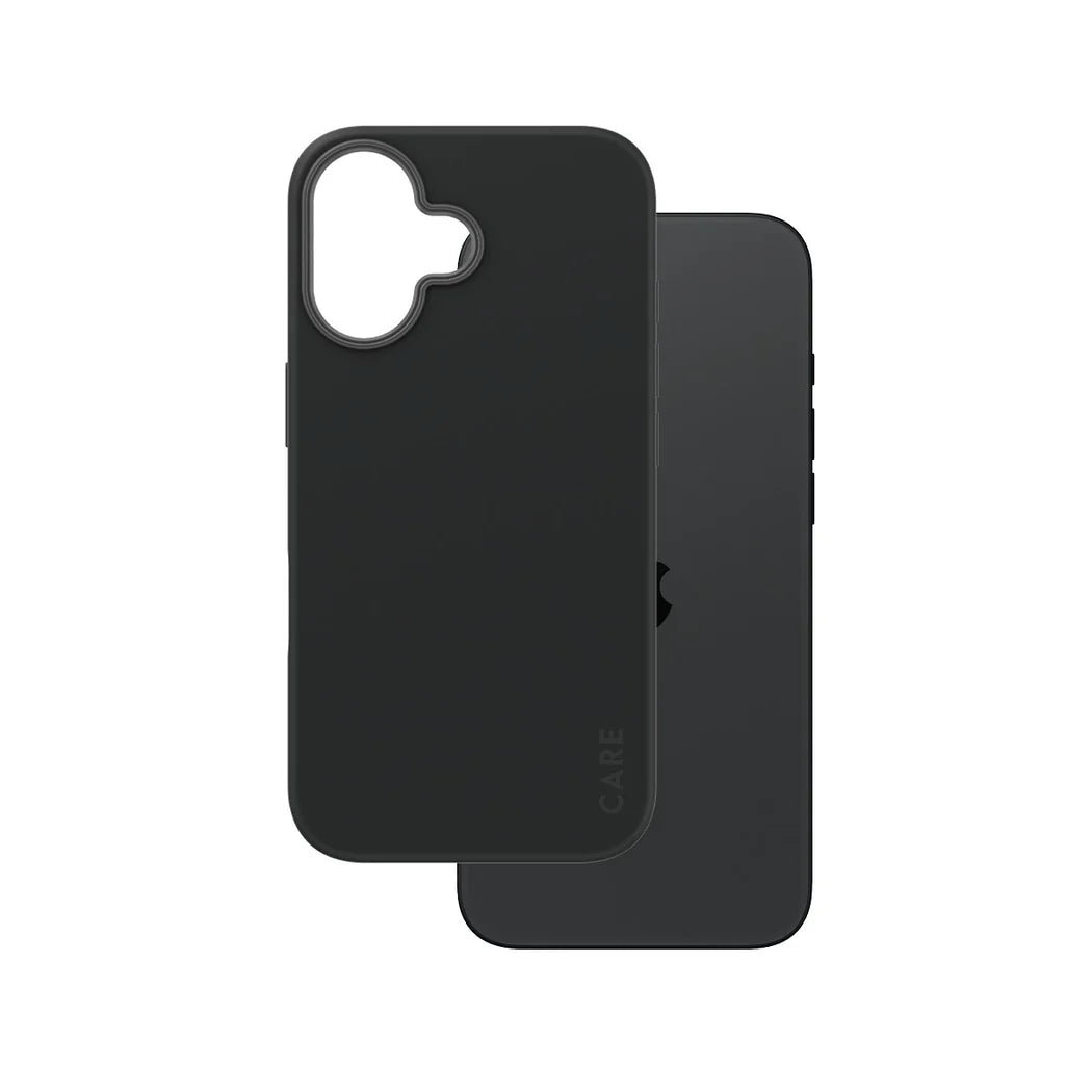 CARE Fashion Black w. MagSafe iPhone 16 case