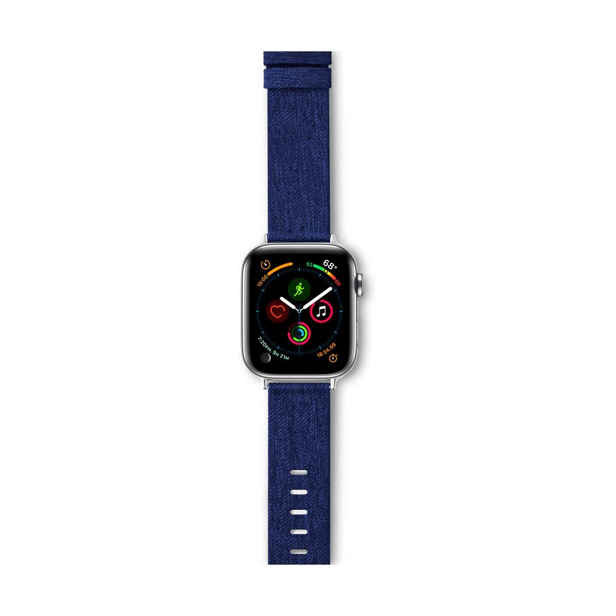EPICO CANVAS BAND FOR APPLE WATCH 42/44mm - Blue
