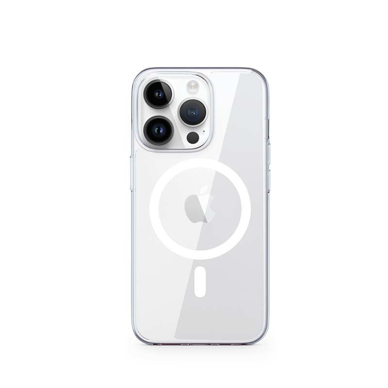 EPICO HERO MAGNETIC - MAGSAFE COMPATIBLE CASE iPhone 14 Plus - transparent
