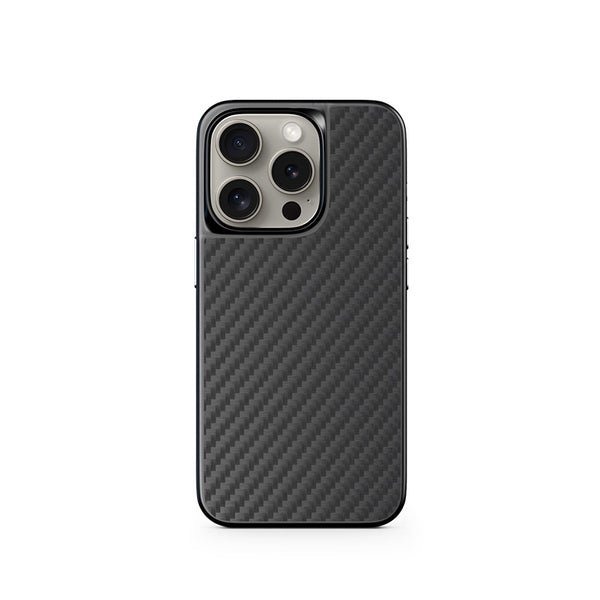 MagSafe Compatible Hybrid Carbon Case iPhone 15 Pro Max  (6,7")