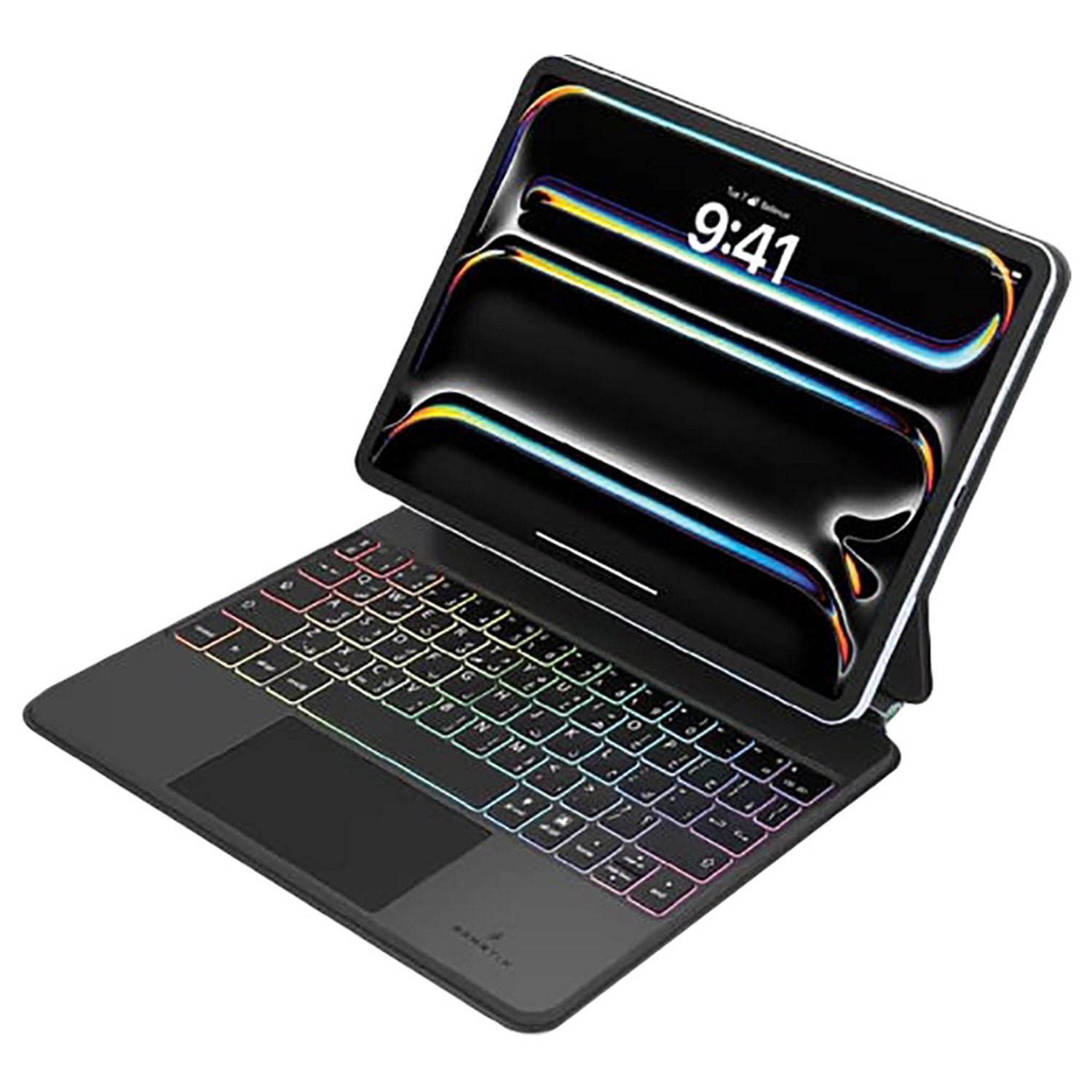 Smartix ACIPD127GN Magnetic Backlit KB with Trackpad for iPad Pro 13-inch M4