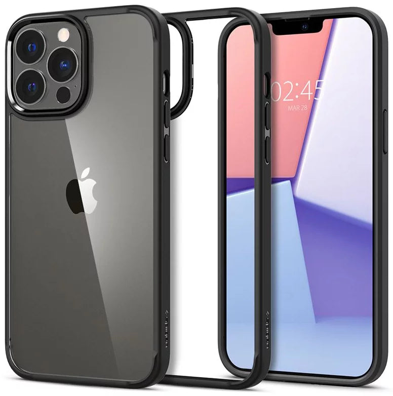 iPhone 13 Pro 6.1 (2021 Version) Crystal Hybrid Matte Black