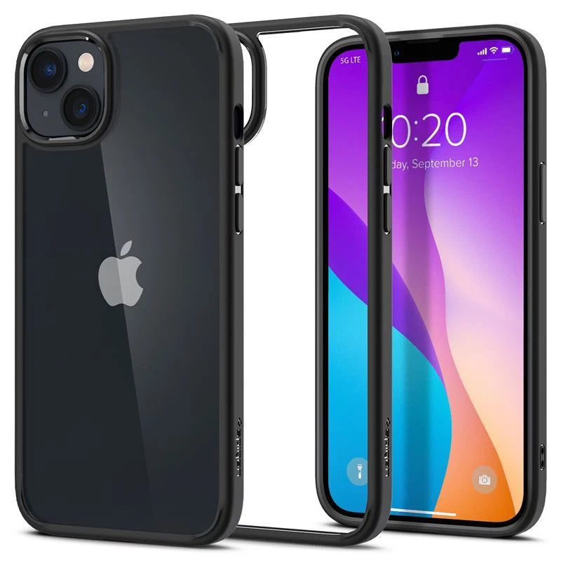 Spigen iPhone 14 Crystal Hybrid Matte Black