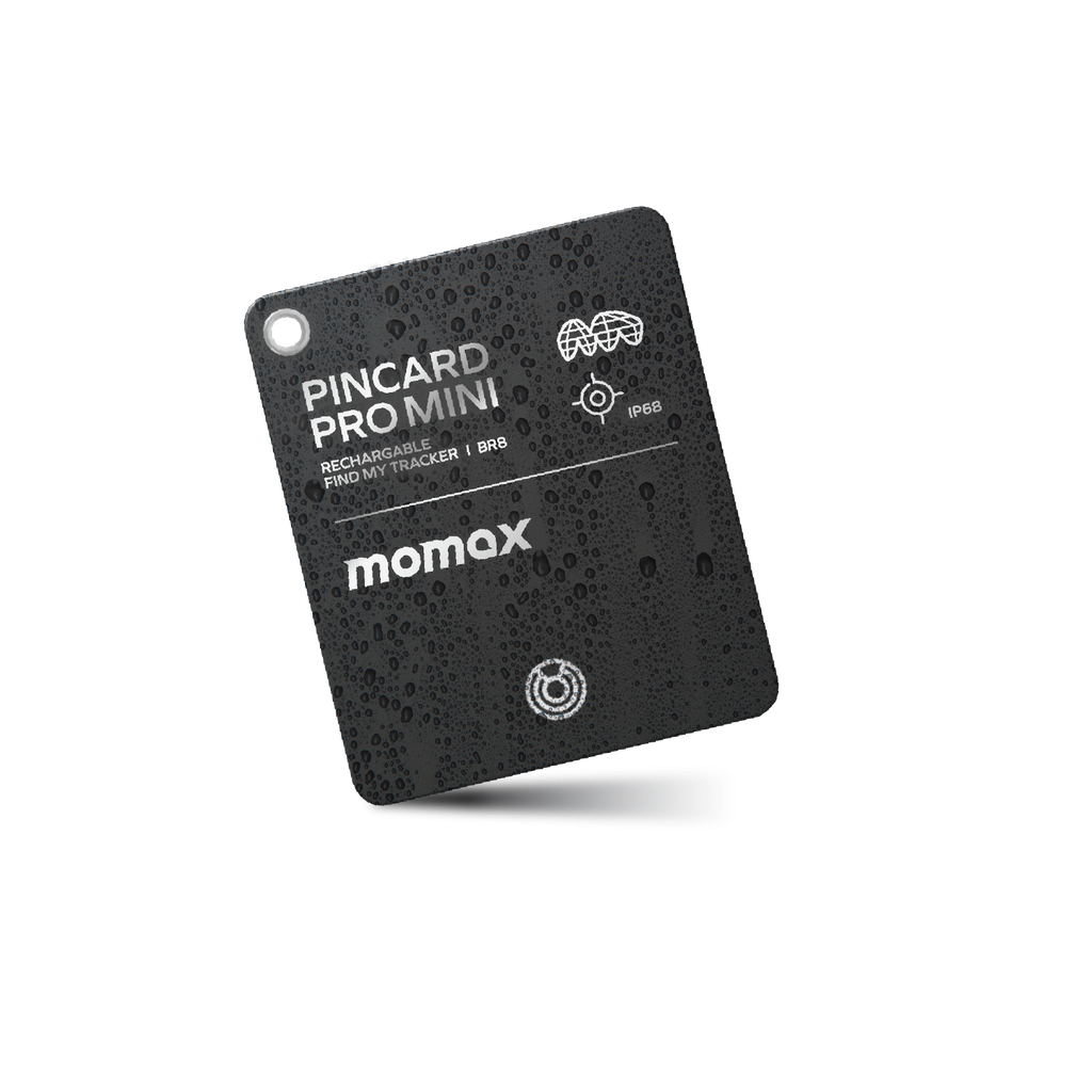 MOMAX PINCARD MINI FINDMY GPS TRACKER WITH WIRELESS