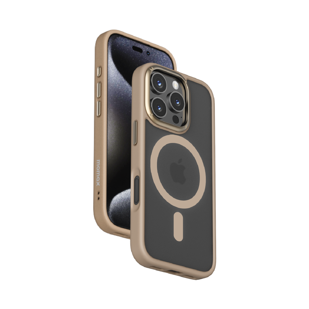 Momax Play CaseForm Magnetic Case iPhone 16 Pro (Gold)