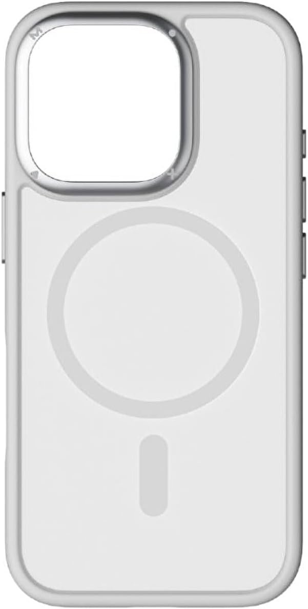 Momax Play CaseForm Magnetic Case iPhone 16 Pro Max (Light Grey)