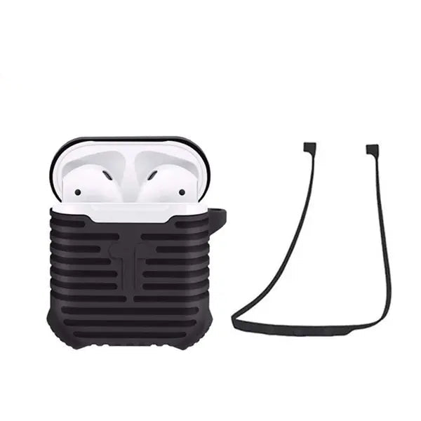 Airpod Case Silicone series perfect design and protection Black