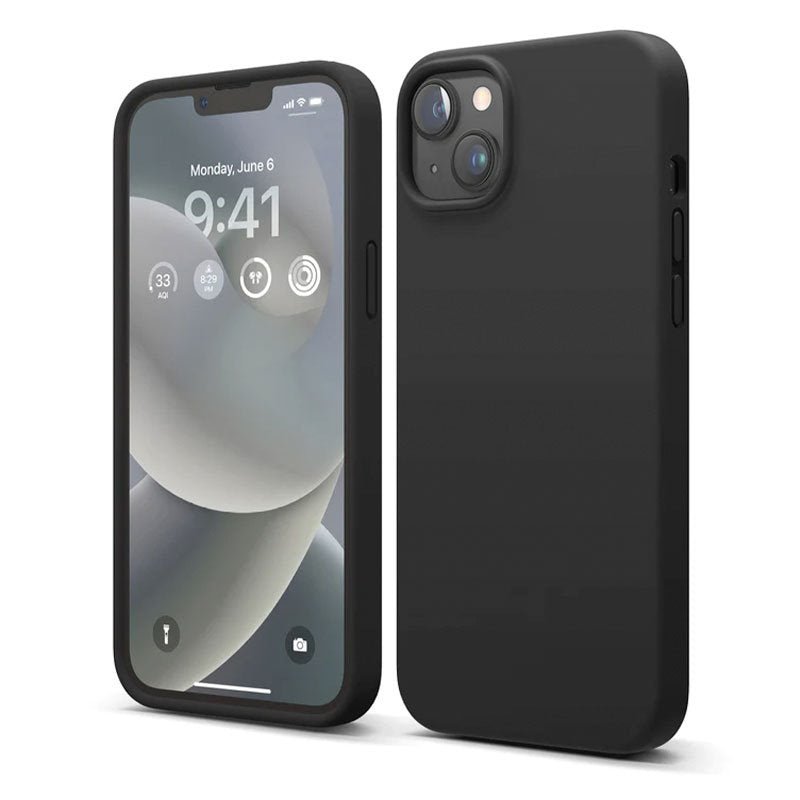 Elago soft silicone for iPhone 14 Plus 6.7" Black