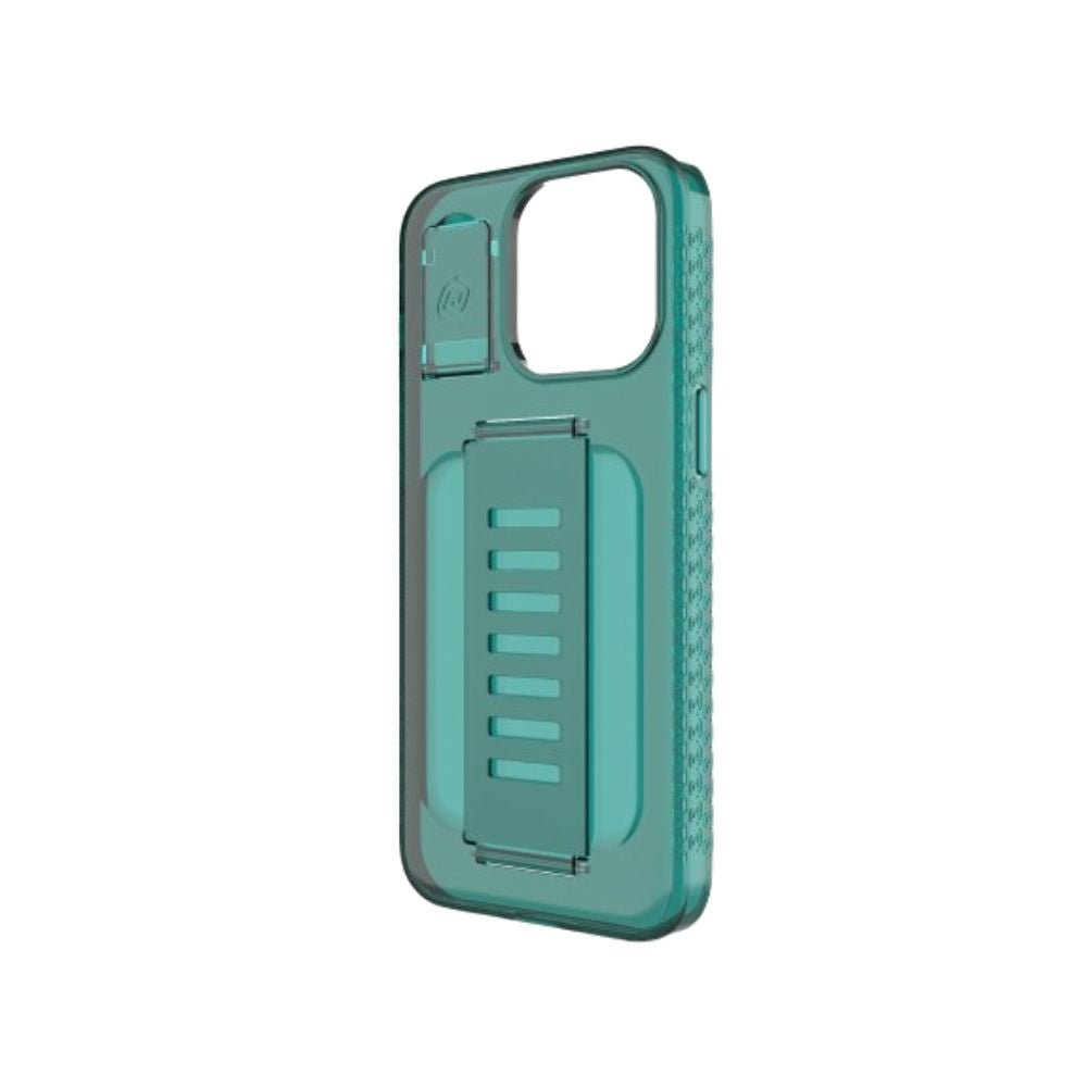 Grip2U iPhone 2023 6.1 Pro BOOST Kickstand Teal