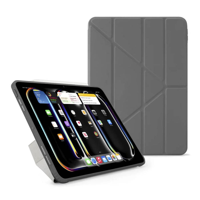 Pipetto iPad Pro 13 Origami No1 Original Case - Grey_P052-50-AG