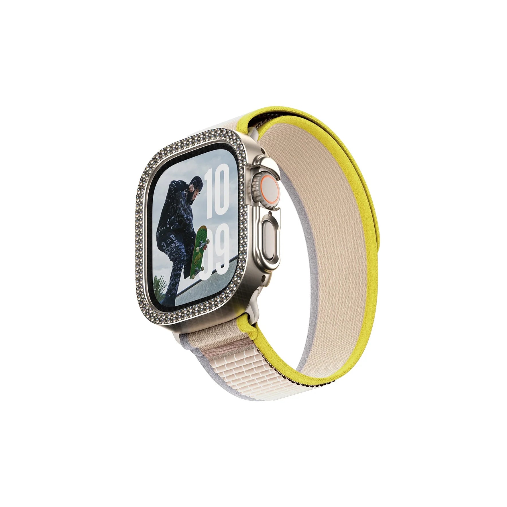 Apple Watch Ultra 2/Ultra Bling Bumper Gold case