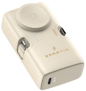 Smartix SPPB5KSW Premium 5000mAh 3 in 1 Power Bank Assorted