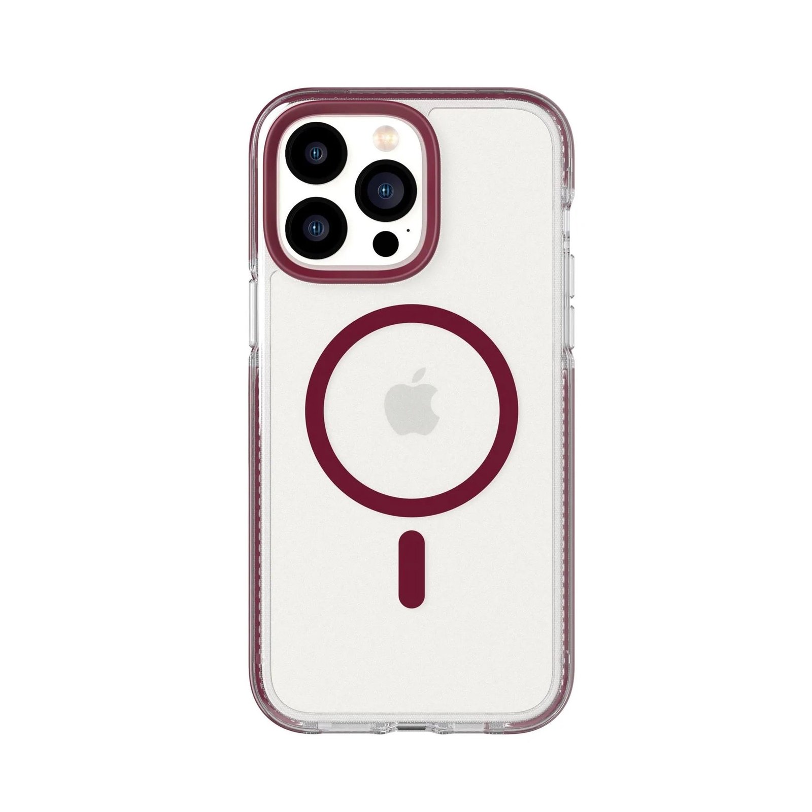 Tech21 iPhone EvoCrystal w/MagSafe for Ashurst - Burgundy