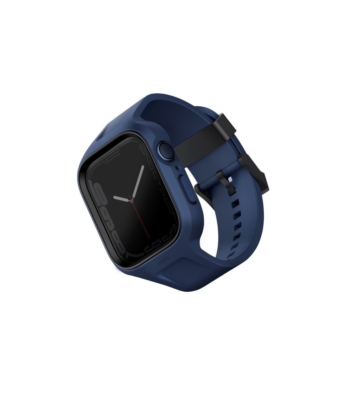 UNIQ MONOS 2-IN-1 APPLE WATCH STRAP WITH HYBRID CASE 45/44MM - MARINE BLUE (BLUE)