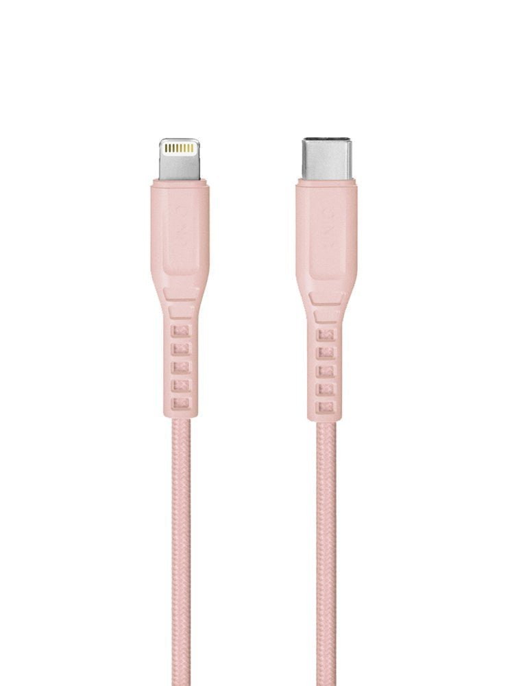 Uniq Flex USB-C to Lighting Strain Relief Cable 1.2M-Indigo(blue)