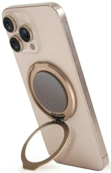 UNIQ GRIPFIT CLASSIC 360 MAGNETIC MOUNT & KICKSTAND - FLINT GREY (FLINT GREY)